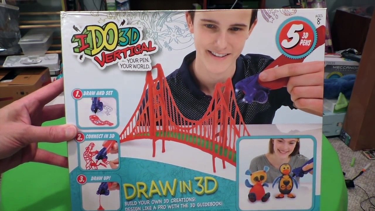 IDO3D Vertical and IDO3D Go Review, 3D Drawing Pens That Use No Heat