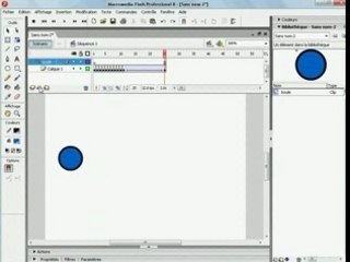 Tutorial animations de base en flash