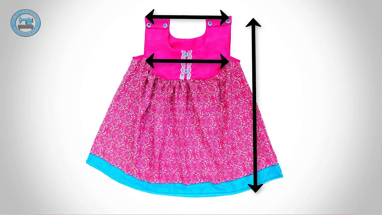 Yoke Frock | Baby Frock | Cutting and Stitching | BST