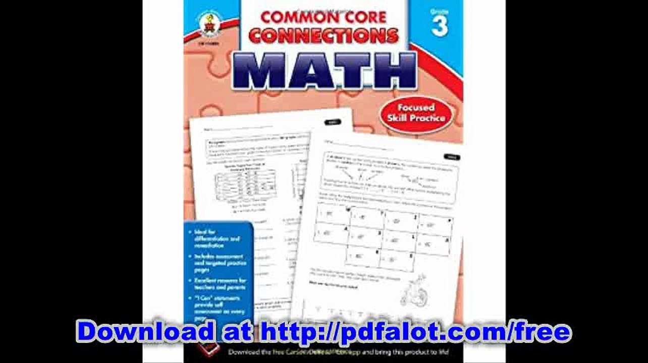 Common Core Connections Math, Grade 3