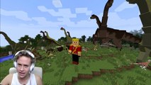 Minecraft 1.8 Jurassic World Mod Showcase! Dinosaurs, Realistic Animation & Sound Effects!