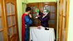 SUPERMAN Thief caught! w/ Princess Rapunzel Rescued Fun Superhero in real life IRL