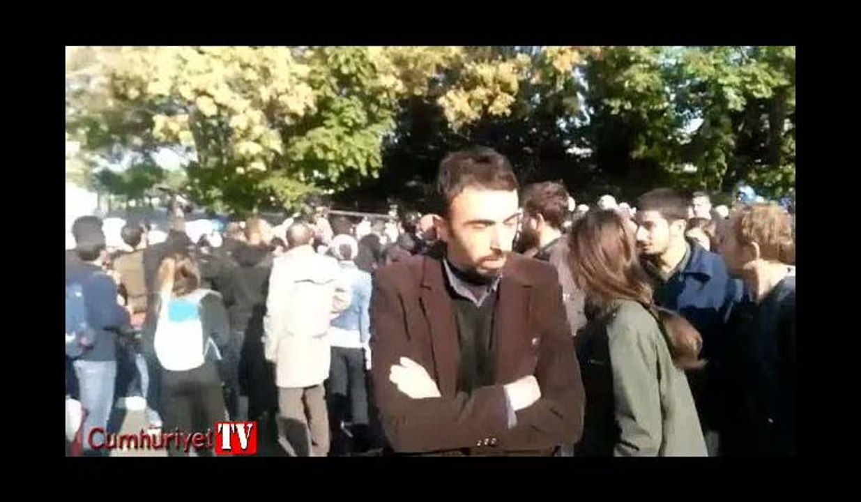 Ankara'da 10 Ekim anmasına polis müdahalesi: Gözaltılar var