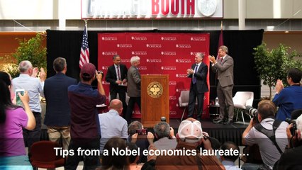 Nobel economics laureate wants to spend prize on "fun" things