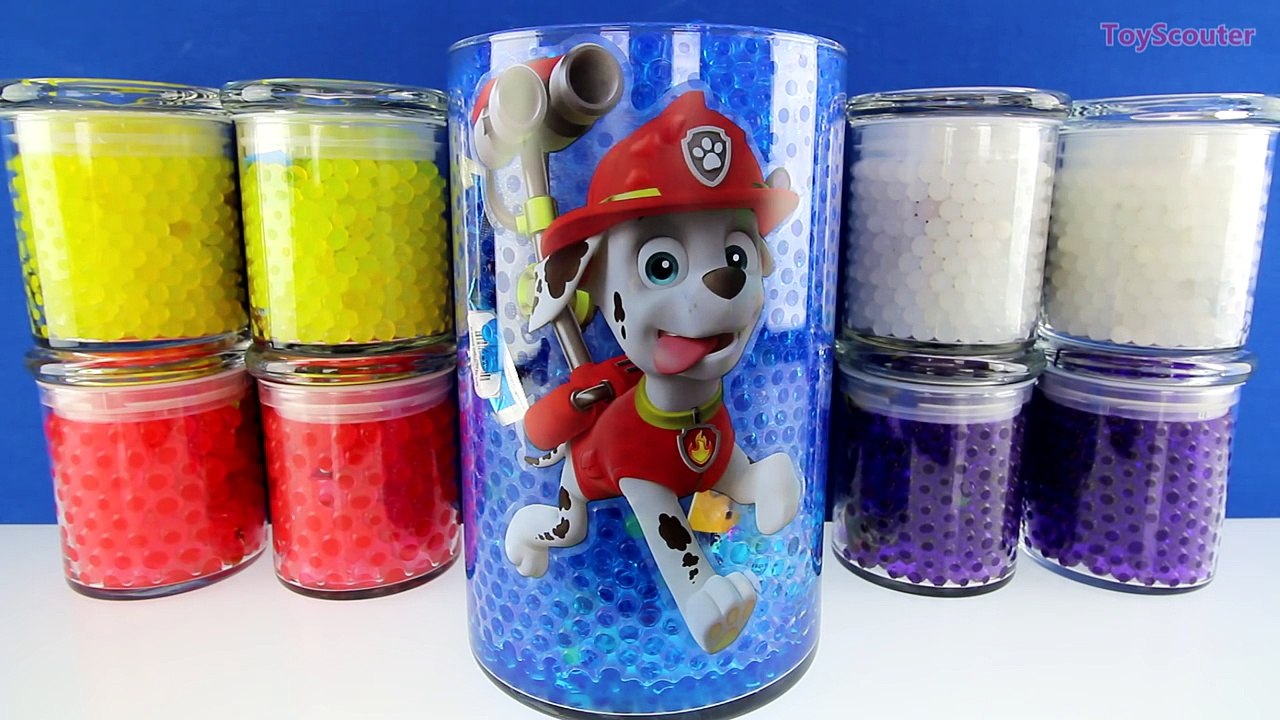 GIANT MARSHALL ORBEEZ Surprise Jar - PAW Patrol Toys Egg Minecraft Thomas Marvel