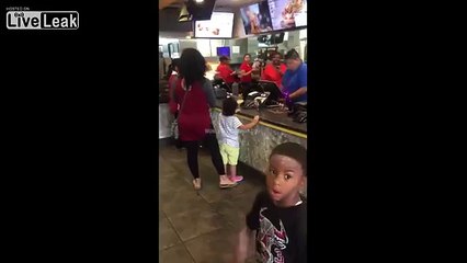 Mcdonald's Employee Assaults Woman With Child In Her Hands!