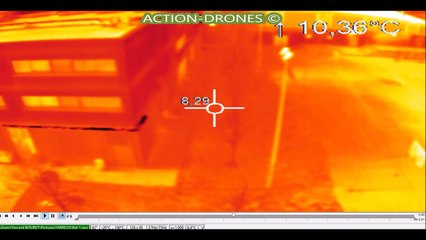 Vidéo d'une Thermographie aérienne par drone