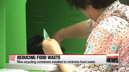 Télécharger la video: New recycling containers proved to be effective in cutting down food waste