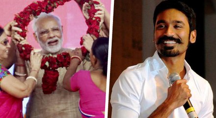 தேர்தலில் காங்கிரசின் பிரச்சார பீரங்கியாக மாறிய தனுஷ்!-வீடியோ