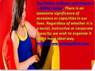 Top Online Colleges and Degrees