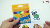 How To Make Paw Patrols Paper Toys With SHRINKLES MAGIC SHRINK PLASTIC Paw Patrols Coloring Pages