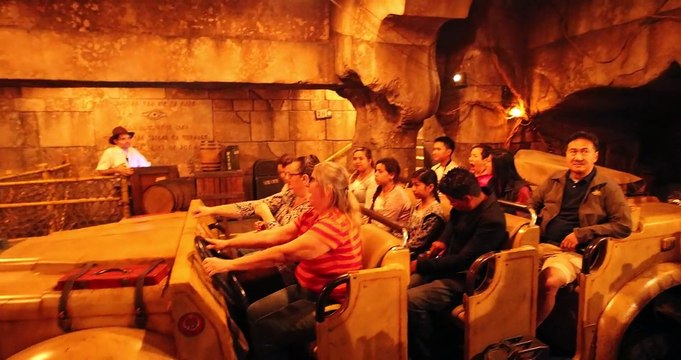 [4K] Indiana Jones Adventure : new POV - Disneyland Resort, California