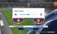 PES 2017 android Gameplay Barcelona VS Barcelona | Champions League