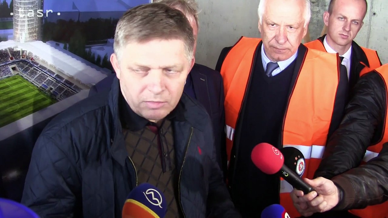 R. Fico: Národný futbalový štadión nie je megalomanský projekt, kapacita bude 22.500 divákov