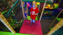 Indoor Playground Fun at Andy's Lekland for Kids and Family
