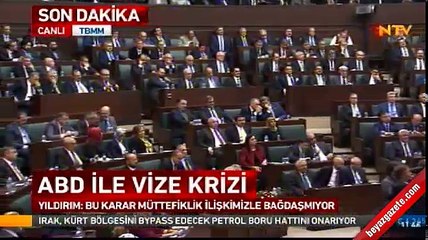 Yıldırım'dan ABD'nin skandal kararına tepki