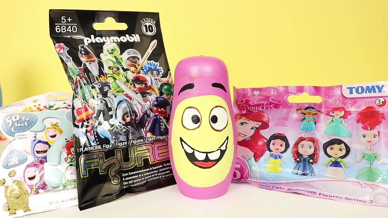 Oddbods Surprise Toys Nesting Dolls! Oddbod toys video, Kids Stacking Cups Kinder Surprise Toys 毛毛頭