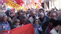 French public sector unions in first united strike in 10 years