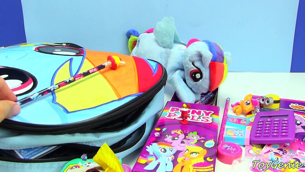 My Little Pony Rainbow Dash Backpack Surprises with Frozen