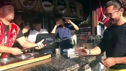 Amir Khan Got Confused by An Ice Cream Seller