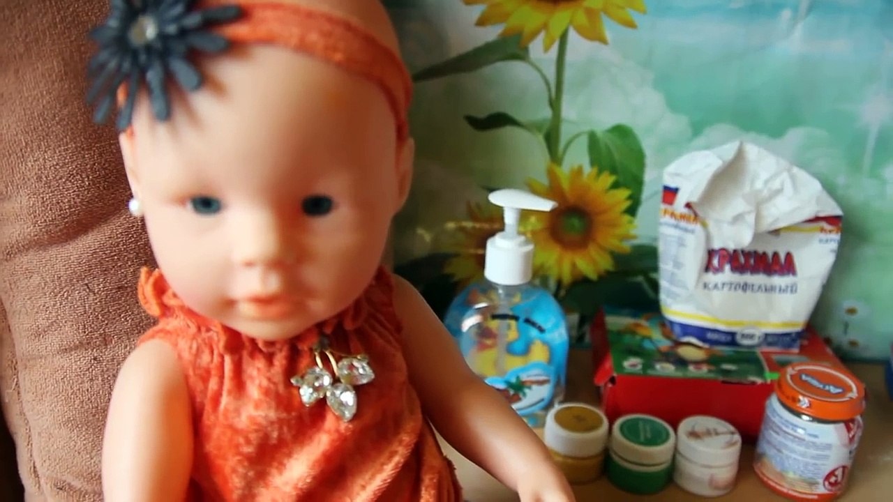 *КАК СДЕЛАТЬ ГРУШЕВОЕ ПЮРЕ *АГУША* ДЛЯ КУКЛЫ БЕБИ БОН*ЕДА ДЛЯ КУКОЛ