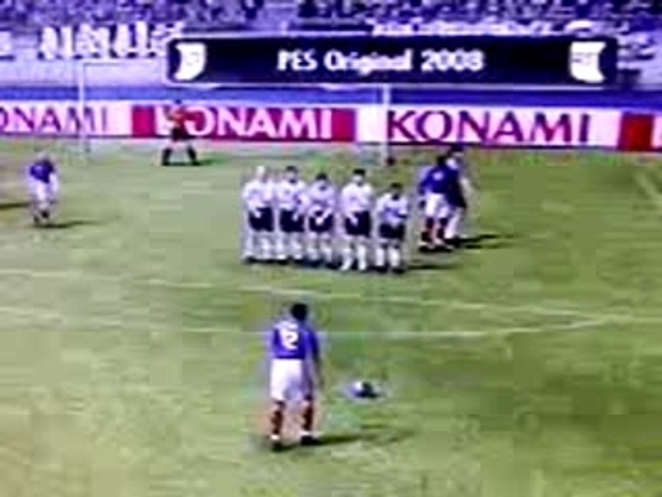 Coup franc dans pes 2008