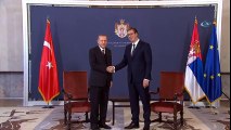 Cumhurbaşkanı Erdoğan, Sırp Mevkidaşı İle Görüştü