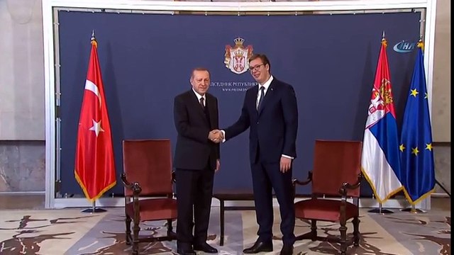 Cumhurbaşkanı Erdoğan, Sırp Mevkidaşı İle Görüştü