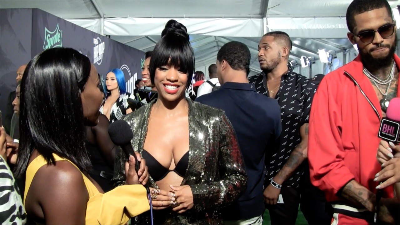 Michelle Mitchenor Interview 2017 BET Hip Hop Awards Green Carpet