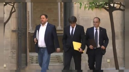 Katalonya Parlamentosu bağımsızlık oturumuna hazırlanıyor