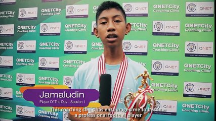 Coaching clinic Qnet Indonesia bersama Manchester City