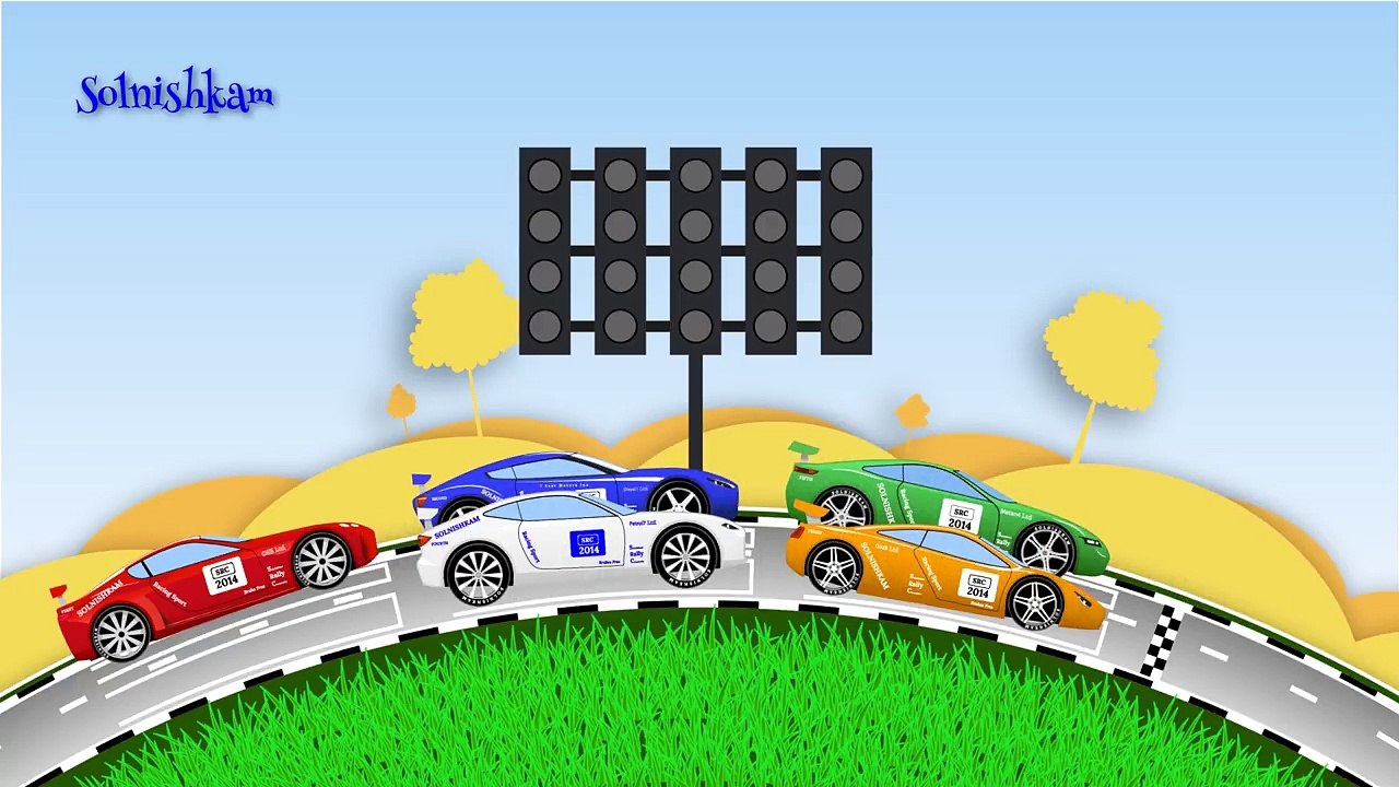 Машинки. Сборник. Гоночные машинки. Собираем машинку и грузовик. Учим цвета. Развивающий мультик