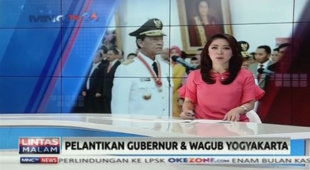 Presiden Jokowi Lantik Gubernur dan Wagub DIY