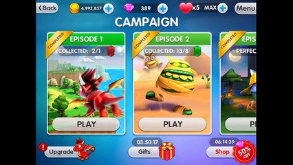 Dragon Land NEW Episode 3-1 to 3-5 All Crystals, Keys, and Secrets Lets play pt 20