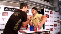 Arm Wars | Armwrestling | Carlsson SWE v Sampson UK