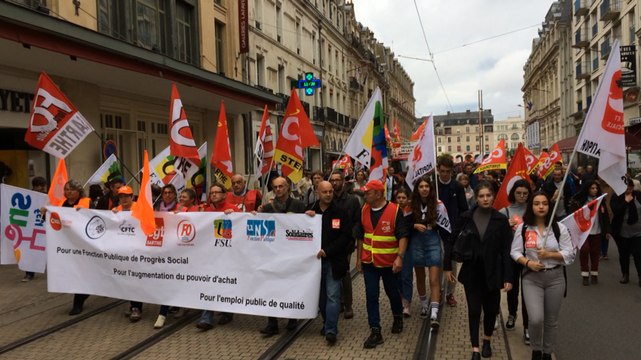 Manif' de la fonction publique