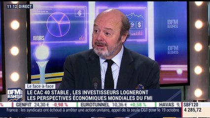 Stanislas De Bailliencourt VS Hubert Tassin (1/2): Quelles vont être les perspectives économiques mondiales du FMI suite à la stabilité du CAC 40 ? - 10/10