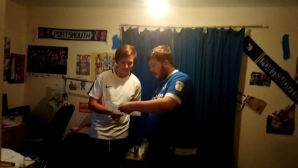Brad George Recieves His MOTM Award From 02/10/17