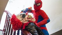 Spider Man and Elsa - Siêu Nhân NGƯỜI NHỆN vs Siêu Nhân GAO - Nhiệm Vụ Đặc Biệt  #
