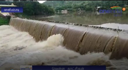 புள்ளூர் அணை நிரம்பி தண்ணீர் வெளியேறுகின்றது-வீடியோ
