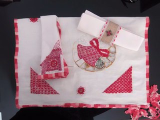 Mantelito _Campanas navideñas _(parte II)