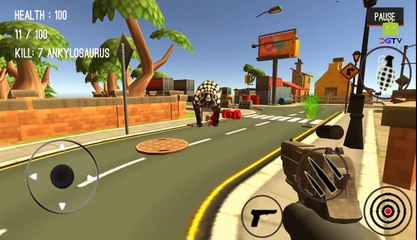 Dinosaur Hunter Dino City 2017 (by HGamesArt) Android Gameplay [HD]