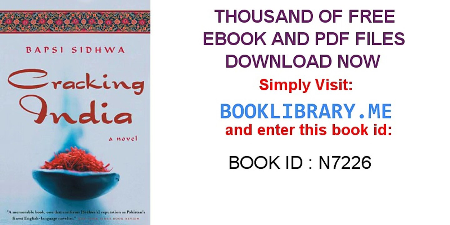 [PDF Download] Cracking India