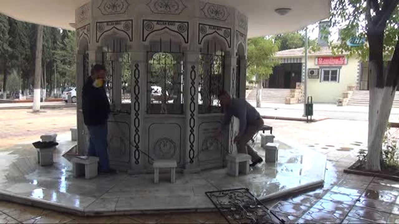 Mezarlıktaki Şadırvanın Musluk ve Fıskiyesi Çalındı