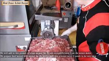 Turkish Doner Kebab Recipe How to Make Meat Mince Semolina Doner