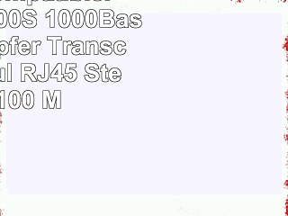 Netgear kompatibler AGM73410000S 1000BaseT SFP Kupfer Transceiver Modul RJ45 Stecker 100
