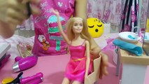 Güzel Başlayan Barbie Evcilik Oyunu Çok Komik Ve Eğlenceli Bitti | Evcili Oynuyorum