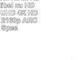 deleyCON 10m HDMI Kabel  kompatibel zu HDMI 20ab14a  UHD  4K  HDR  3D  1080p