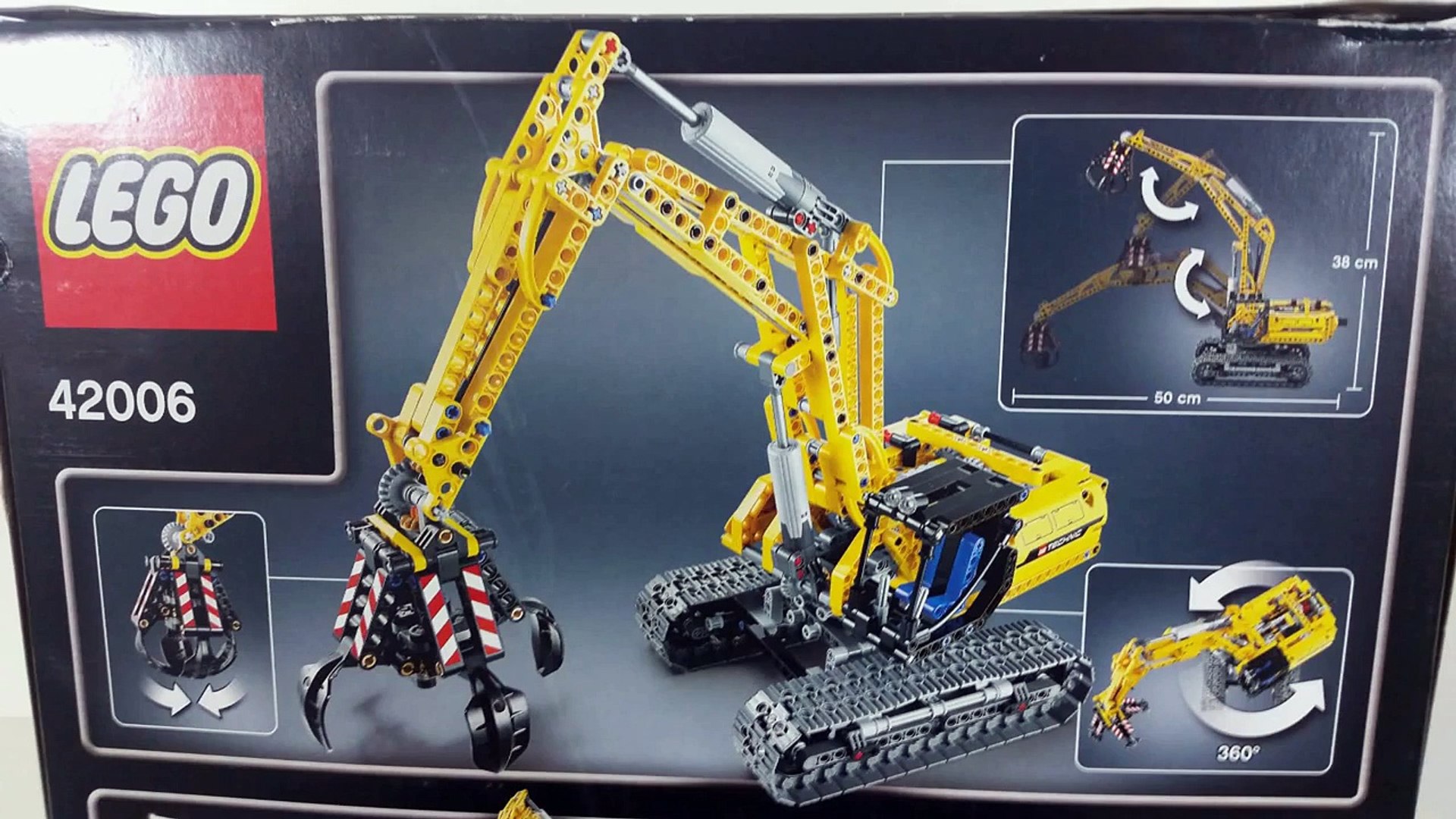 Lego Technic Excavator 42006 Review─影 