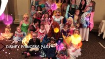 Disney Princess Party Belle Tinker Bell Cinderella Ariel Pocahontas Elsa Anna Tiana Rapunzel Merida